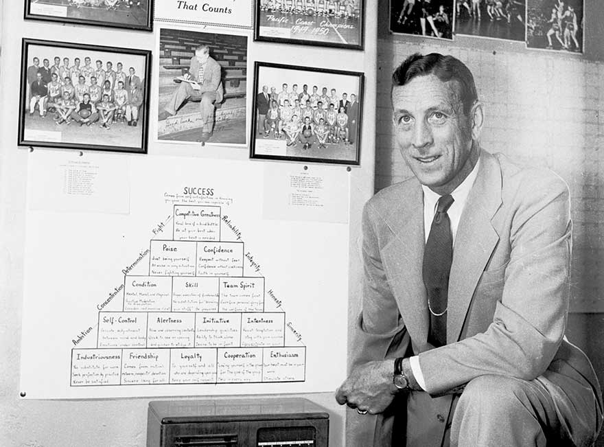 Coach Wooden history
